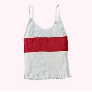 Ribbed Cami Baby Tee Tank Top